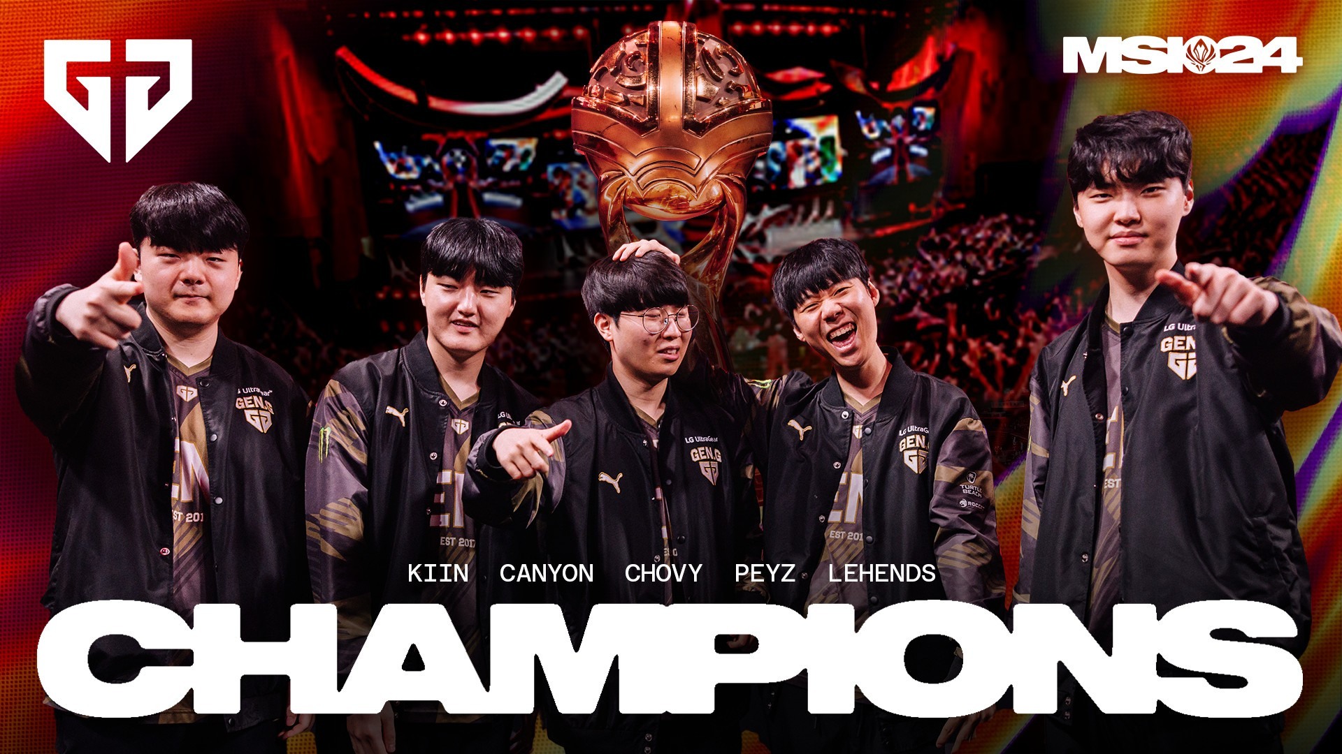 Gen.G is just the MSI 2024 champion