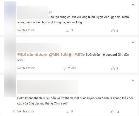 Many LPL audiences suggested that BlG recruited SofM