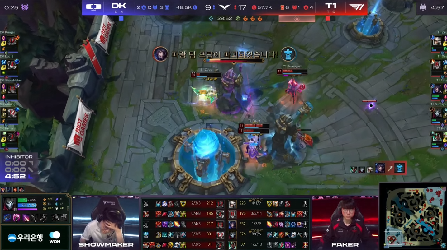 T1 continues to win after the match with DK