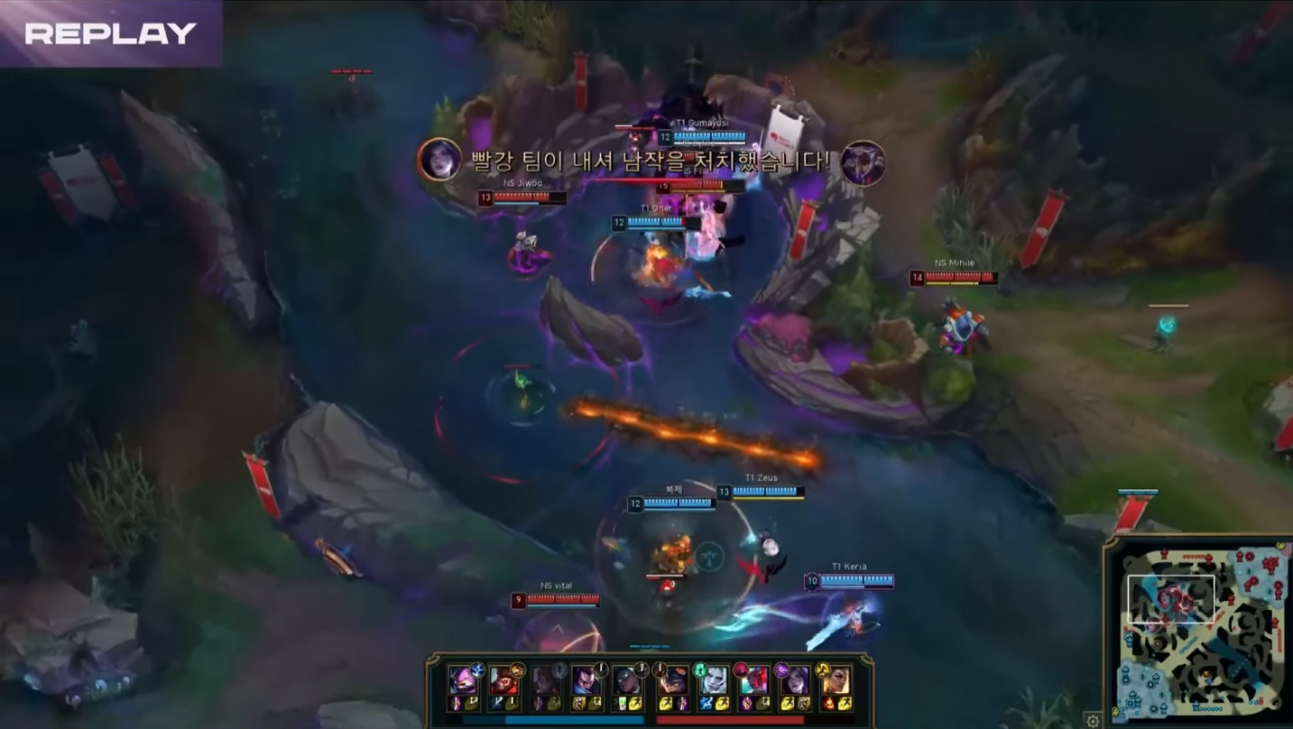 T1's gameplay is too easy to catch cards