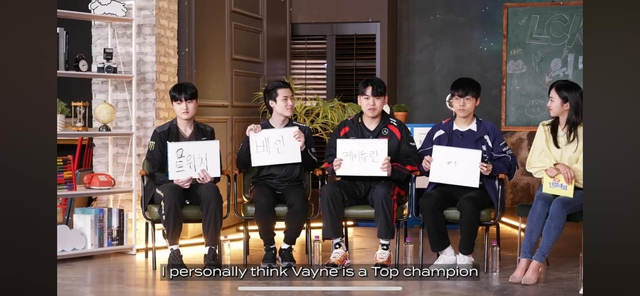 Gumayusi must also admit "Vayne is now the upper line"