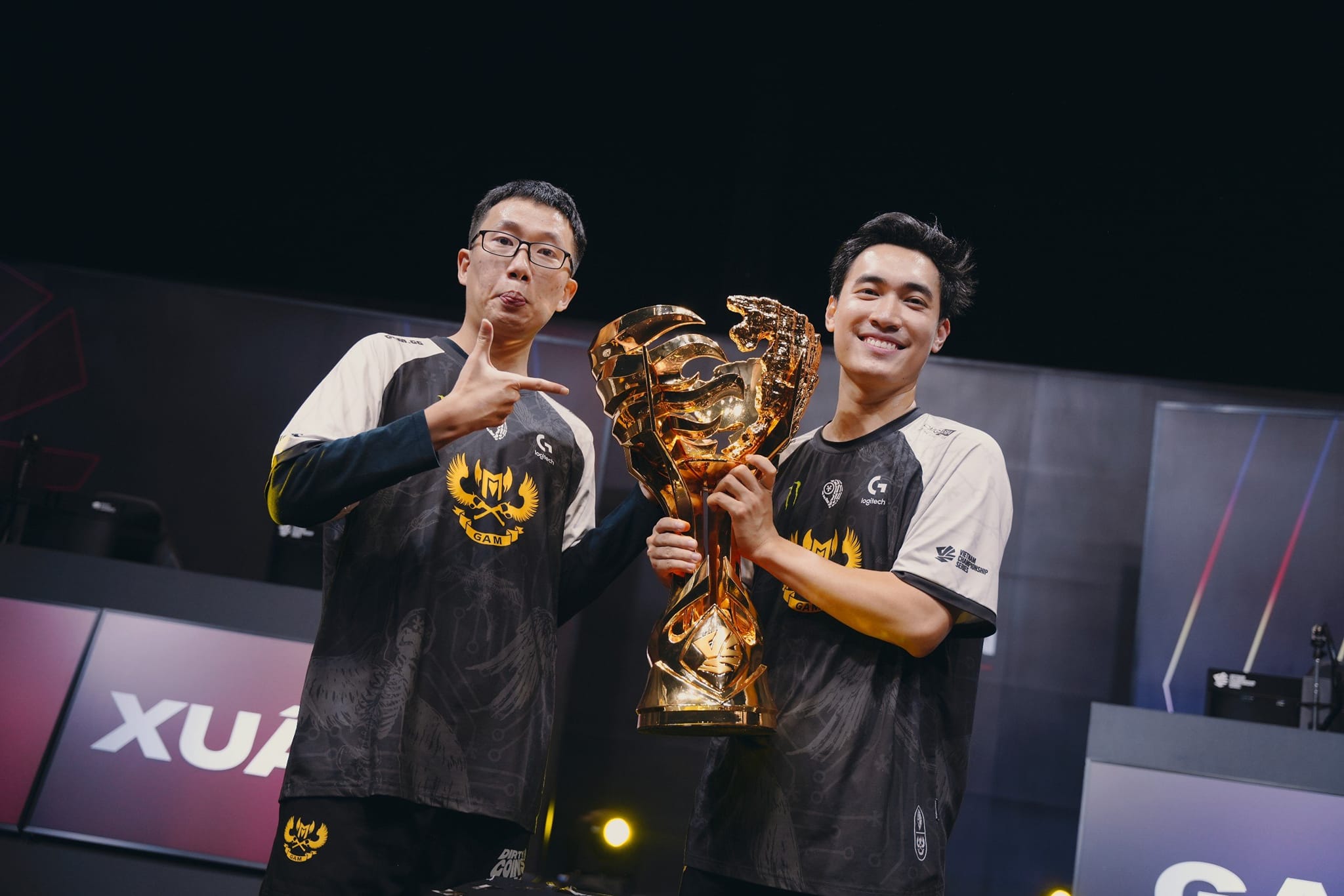 GAM once won the 10th VCS championship in the team history