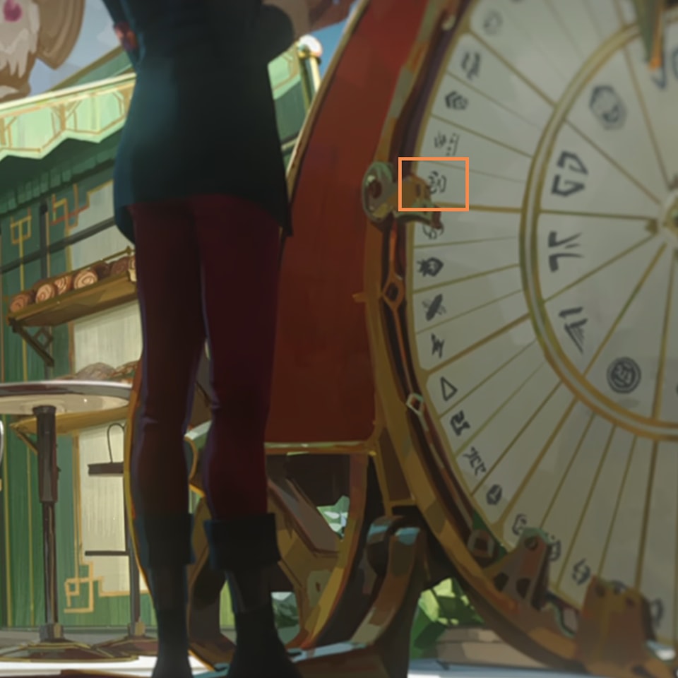 An interesting Easter-Eggs detail when there is the appearance of a series of logos of the world famous teams and the inner round is the teams who won the championship.
