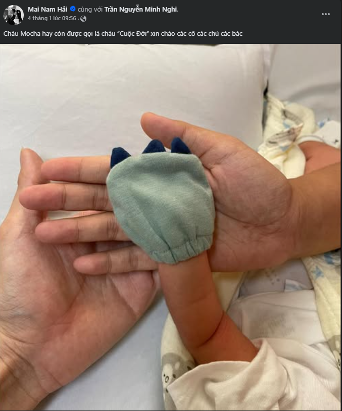 Although she had just given birth to a baby nearly half a month ago