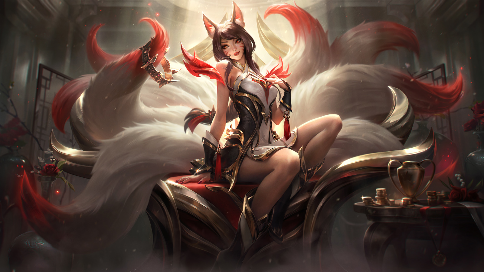 Faker was also blocked by Riot, choosing Ahri to be a World Worlds for this general to become Skin Hall of Legends