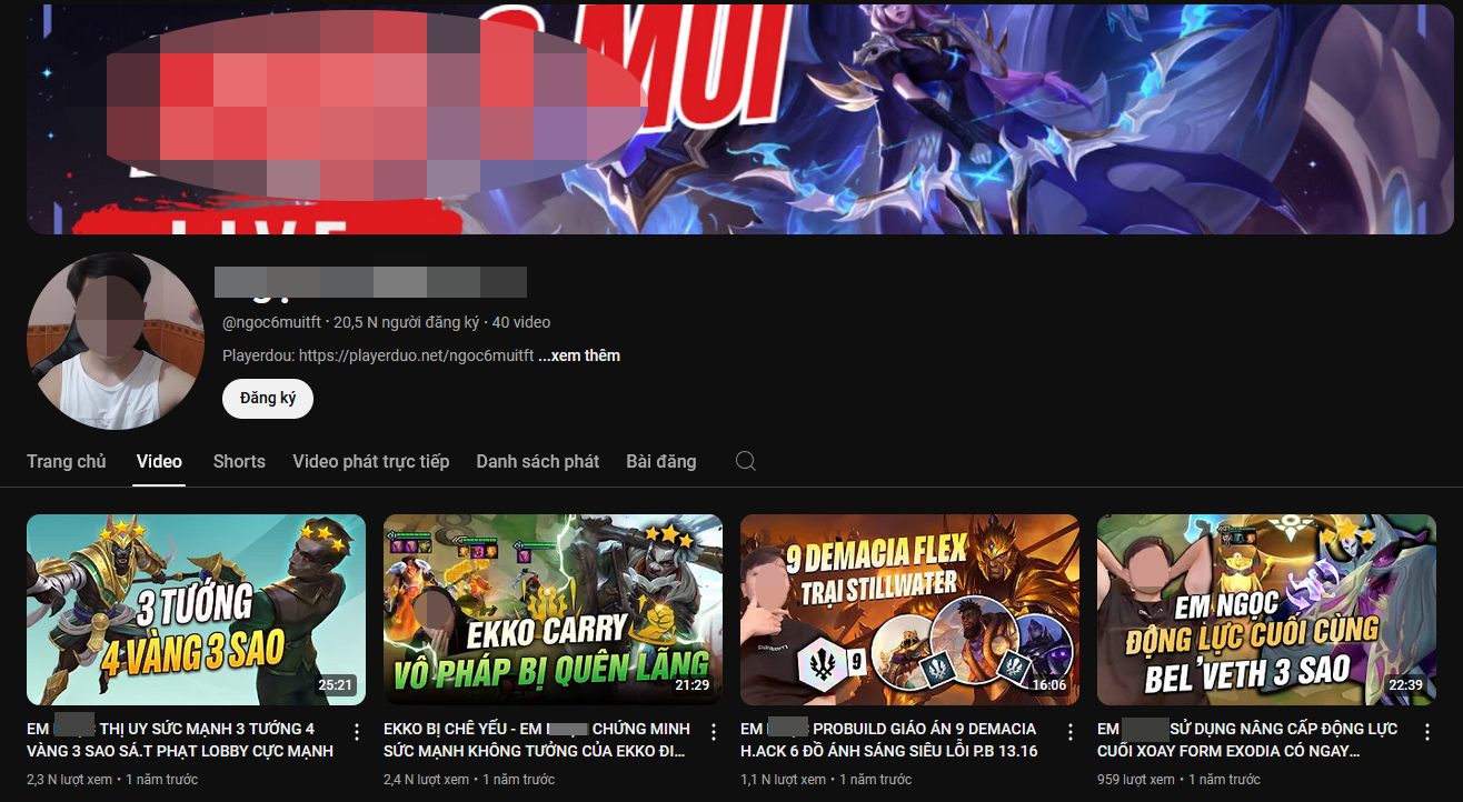 A famous player has urgently erased videos in the past 1 year