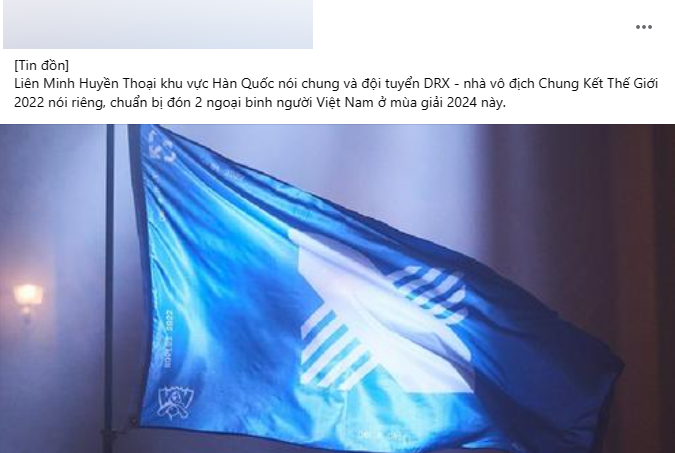 There is information that Drx will recruit 2 young players of VCS