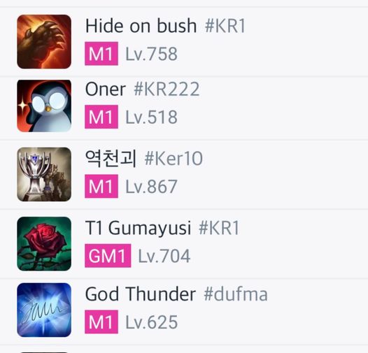3/5 members of T1 owned Hol Faker except Gumayusi and the owner