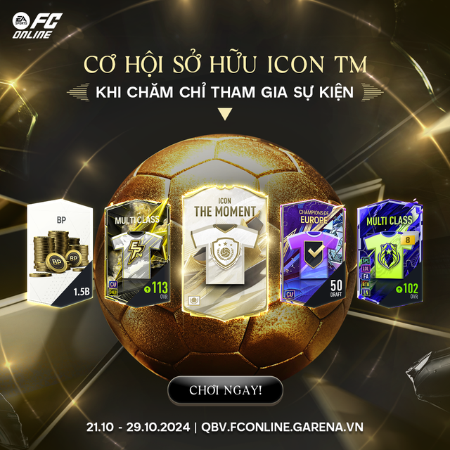 Vinicius arrogantly when many gamers voted at FC Online's Golden Ball Accompany- Photo 2.