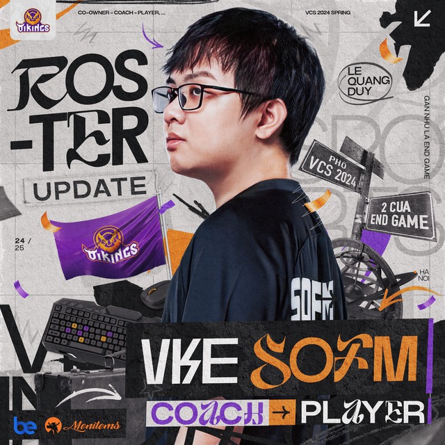 The appearance of SOFM as a player and many other factors accidentally turns VKE into the No. 1 candidate for the championship.