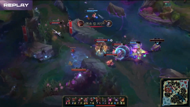 K'Sante of Kiin contributed the biggest attack in Gen.G's victory