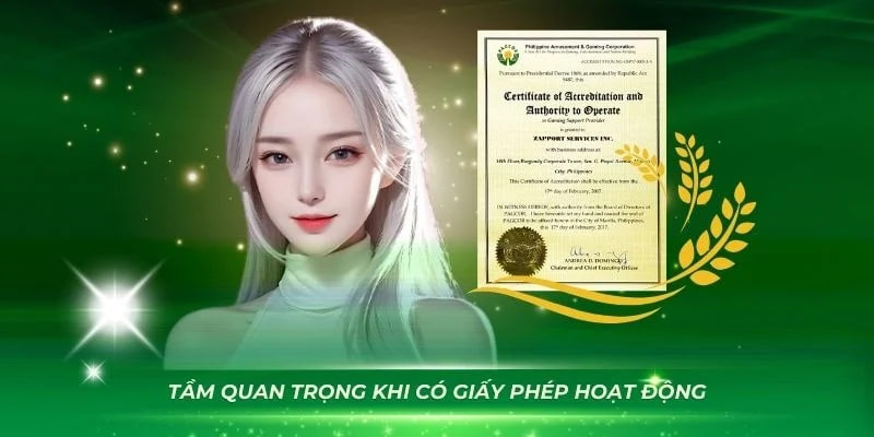 Chứng chỉ vận hành của thương hiệu